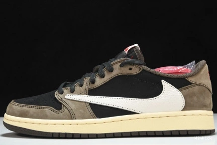 SCOTT DARK LOW TRAVIS 1 AIR CQ4277-001 JORDAN MOCHA 0902